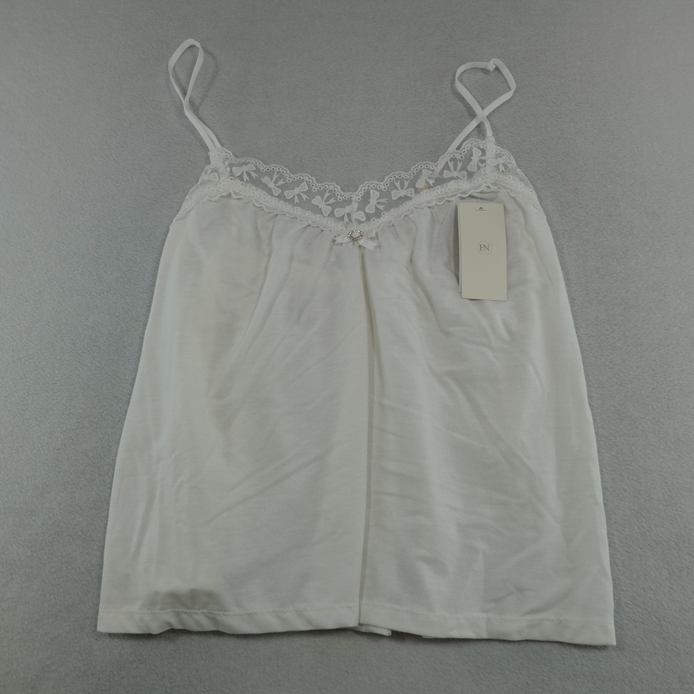 Flora Nikrooz Kylie‎ Charmeuse Cami Bows Women's Small Pull Over